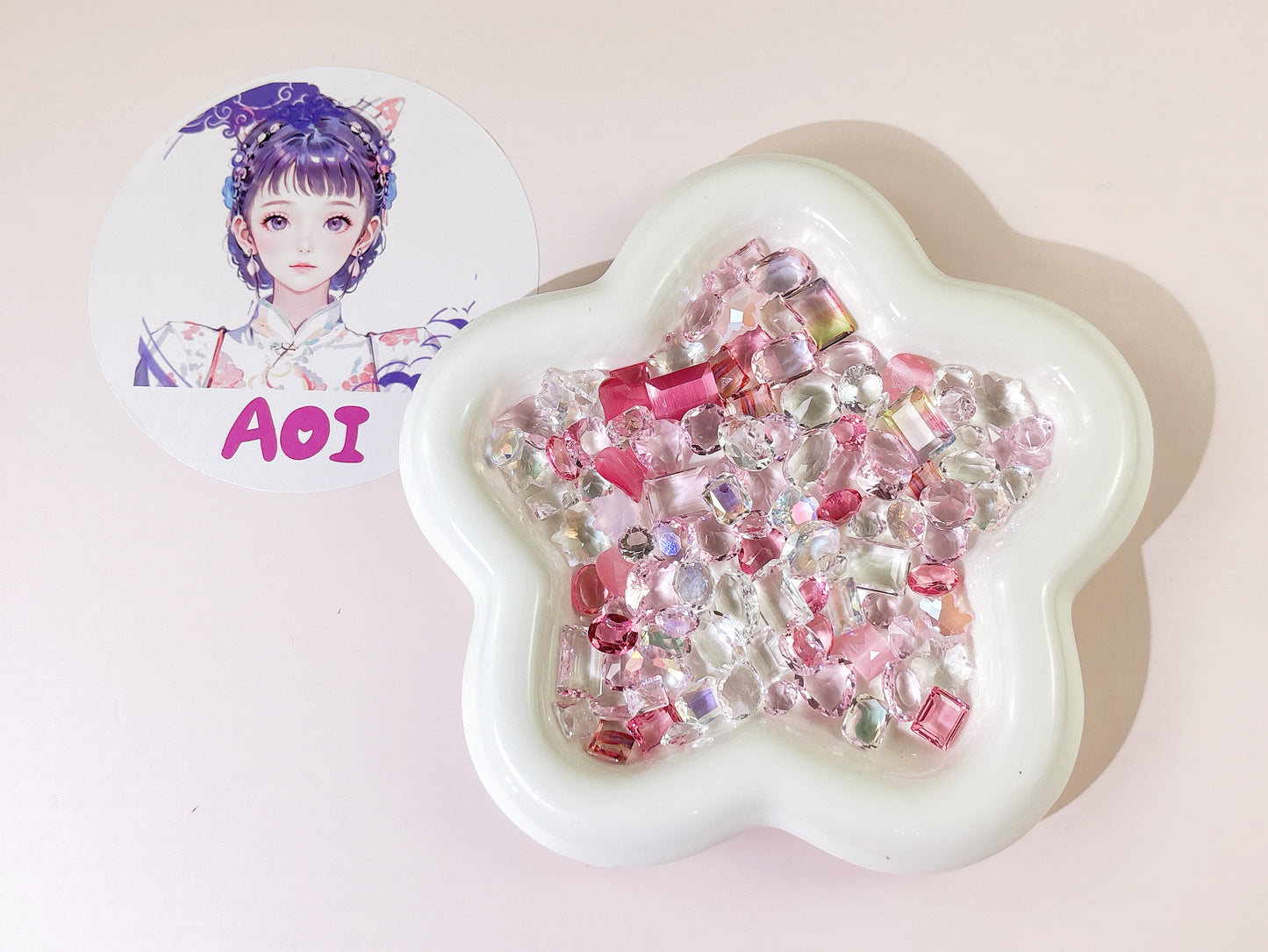 A.0973新作ネイルダイヤモンド💎💅