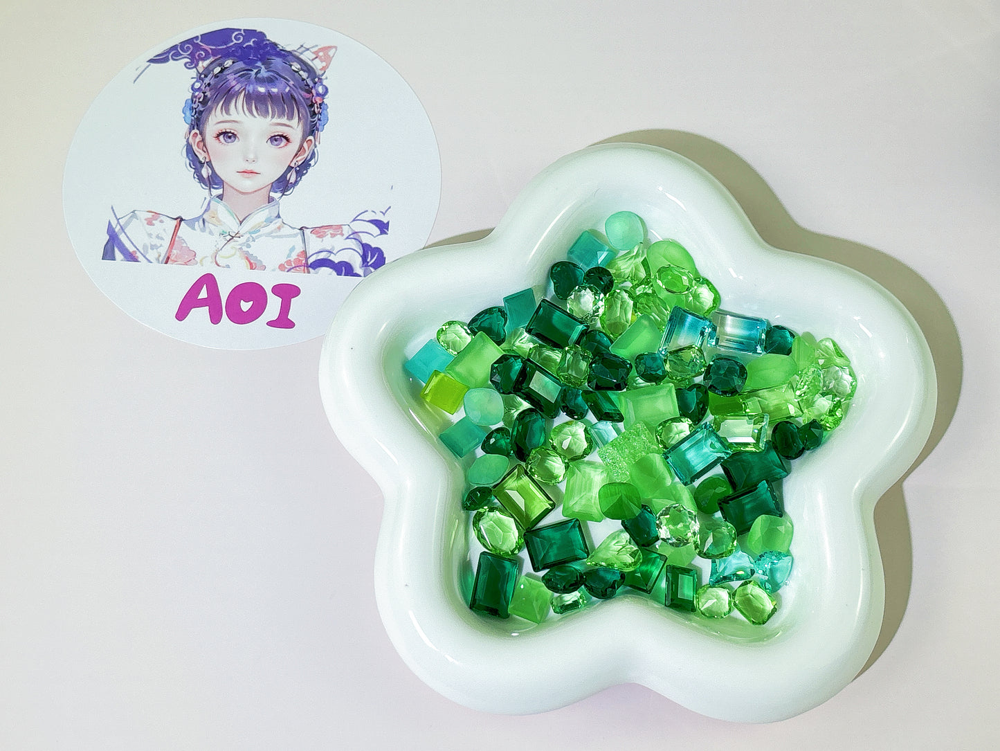 A.0973新作ネイルダイヤモンド💎💅
