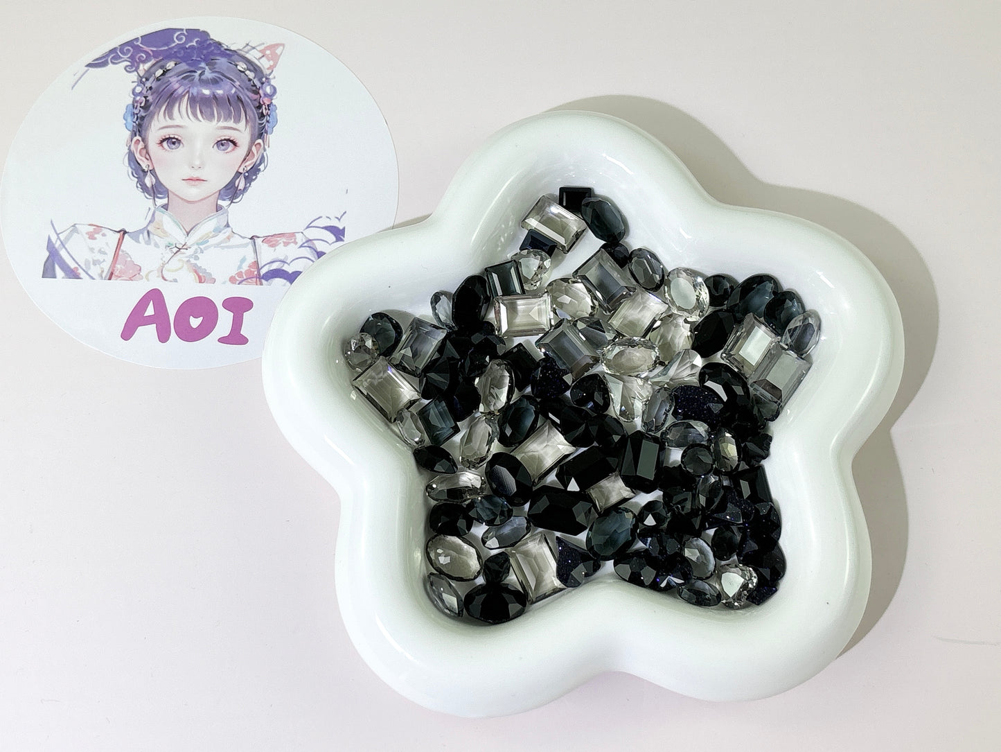 A.0973新作ネイルダイヤモンド💎💅