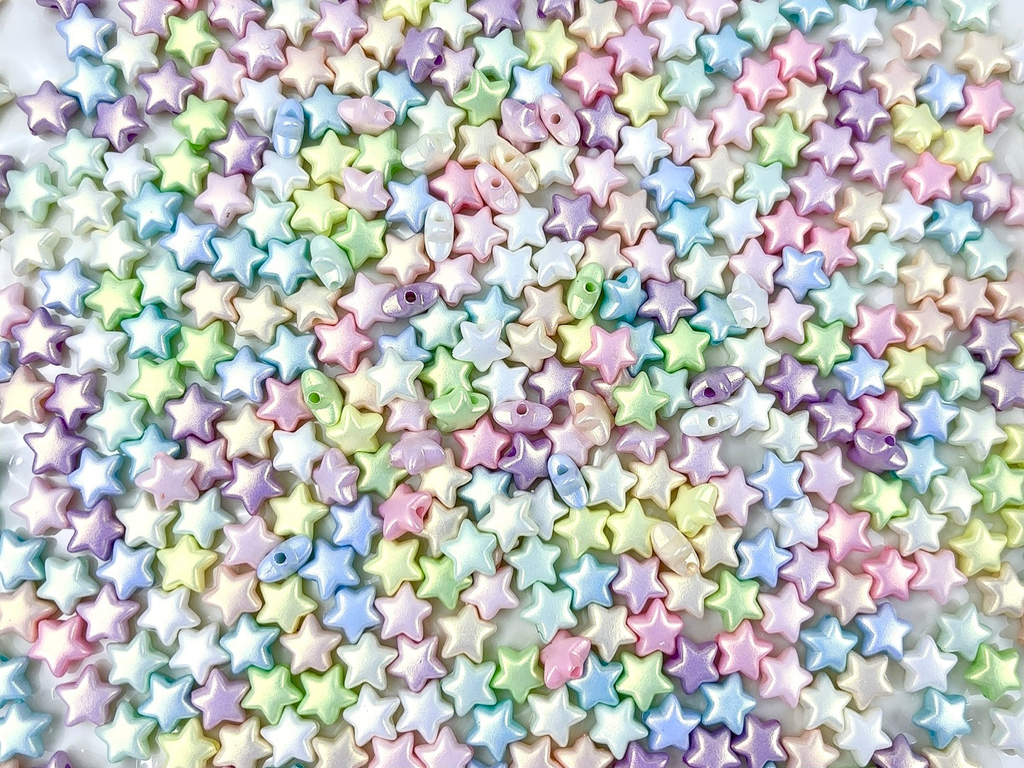 A.0257 新作ビーズ:マカロン星