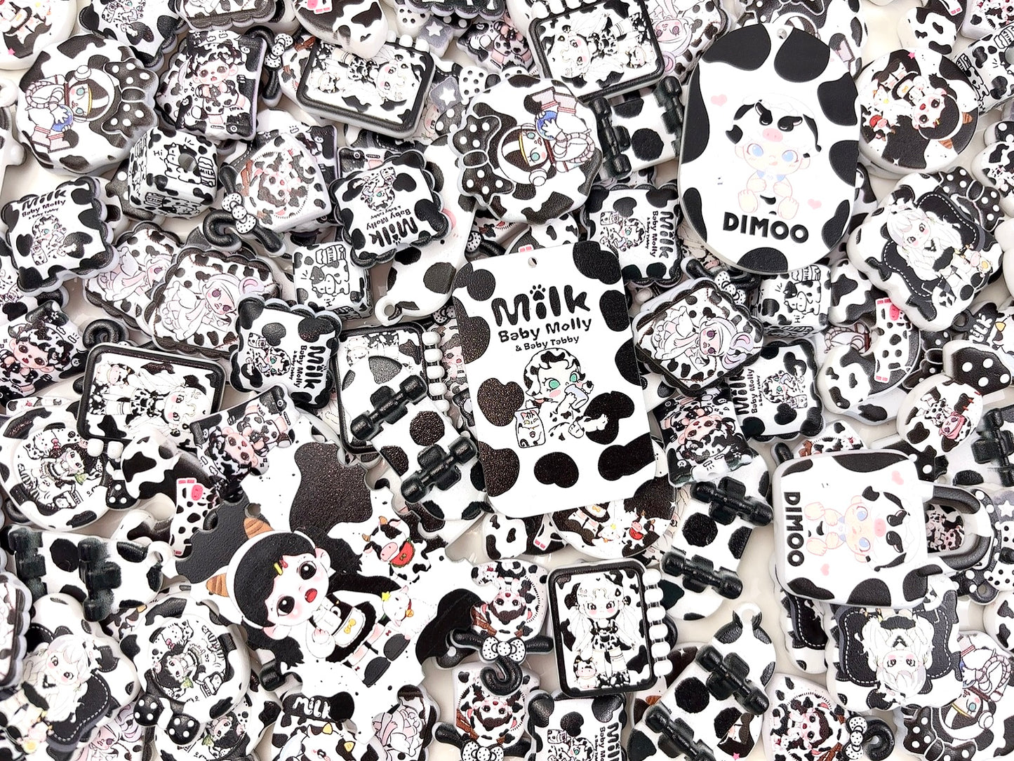 A.0101 新作ビーズ:乳牛🐄マット