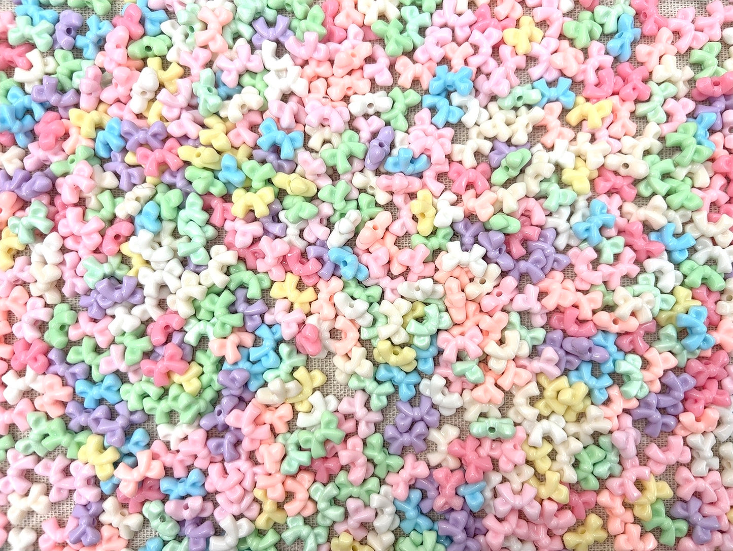 A.00001 990 新作ビーズ:ミニリボン 薄い系