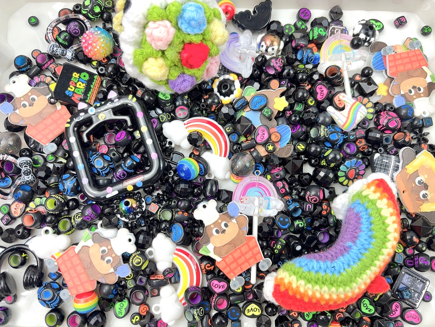 A.00001 893 新作ビーズ:虹の郵便員