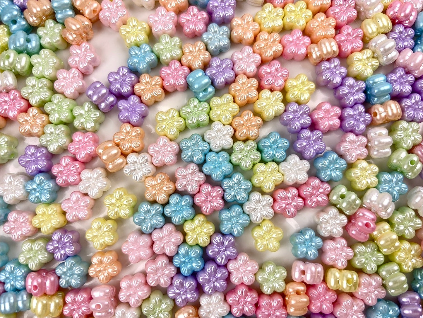 A.00001 744 新作ビーズ:お花🌸