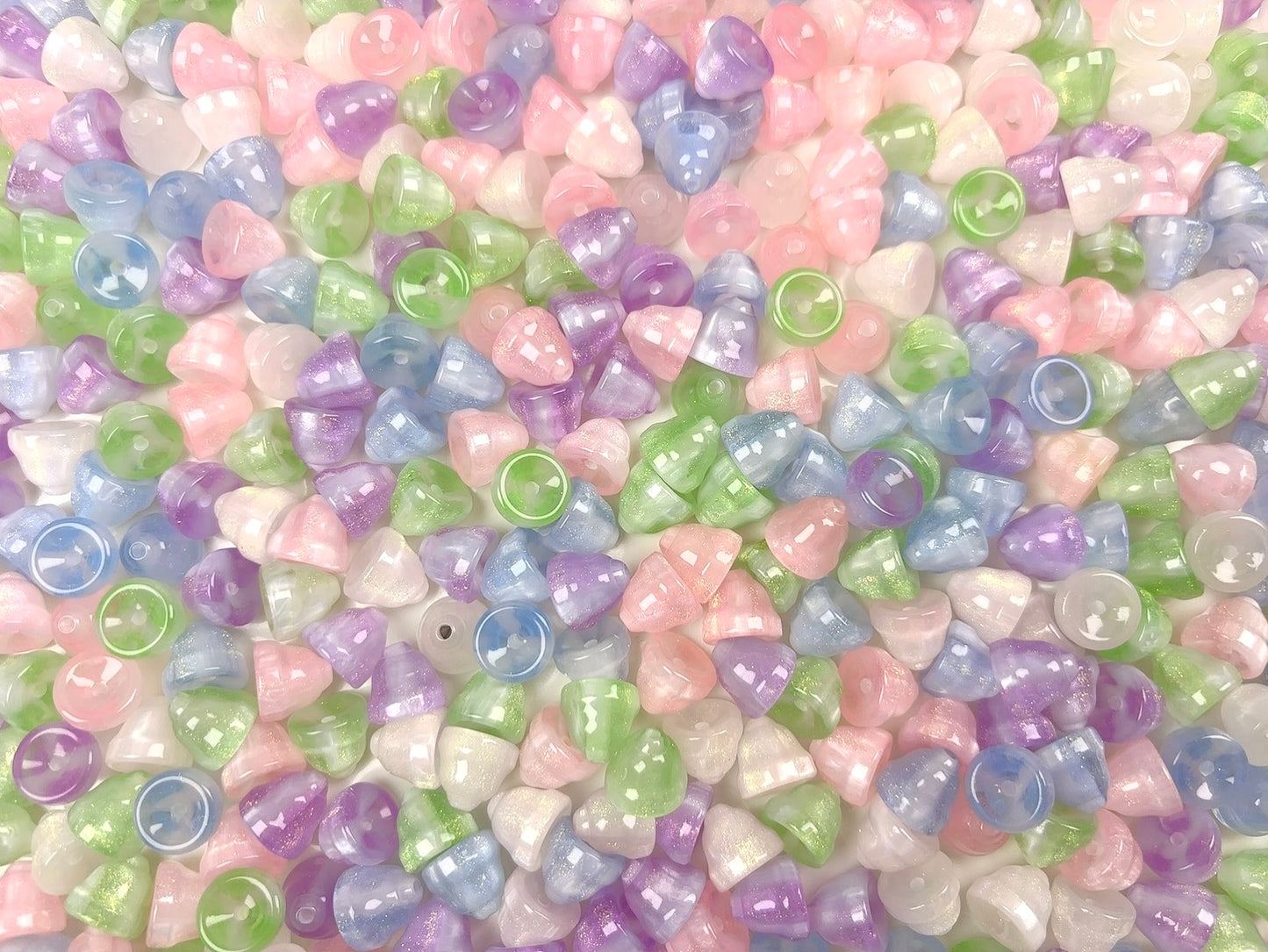 A.00001 672 New Resin Beads: Qǐ Mèng 16mm