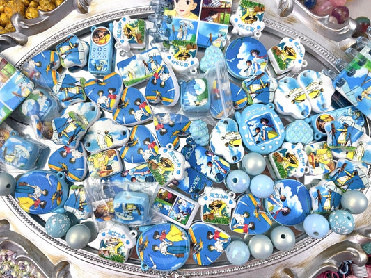 A.0302 新作ストラップビーズ：風立ちぬ🌪️「200ml買ったら絵本おまけします」