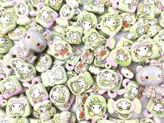 A.0195 新作ビーズ：kitty