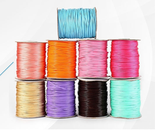 A.0181  新作ストラップ紐🧵　2mm 細いタイプ　15色　「1色約10メートルで売ります」