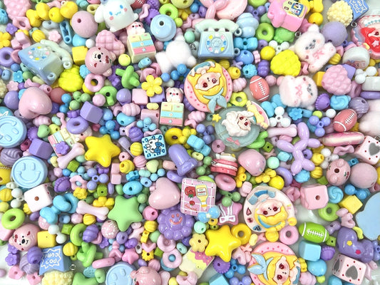 A.0166 新作ビーズ：マカロンミックス　　お得