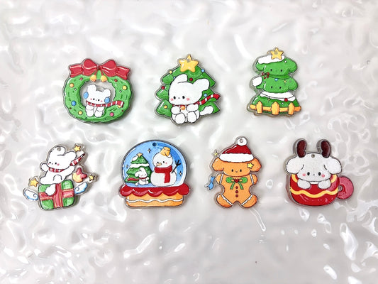 A.0140 新作プレート：クリスマス風　5枚から選びます