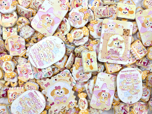 A.0089  新作浮彫ビーズ：Cookie Ann