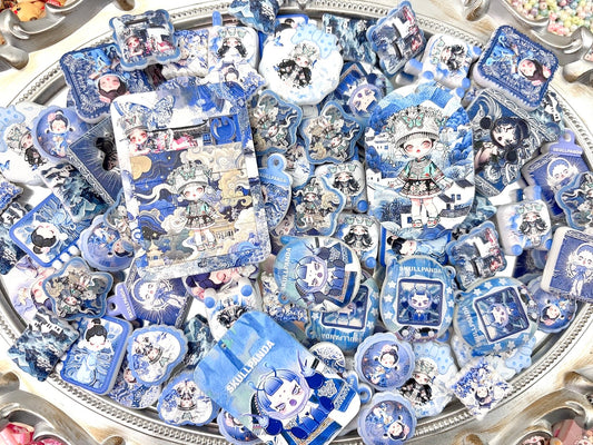 A.0066  新作浮彫ビーズ：苗疆少女