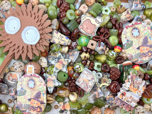 A.00001 新作ビーズ：魔法熊ちゃん　お得