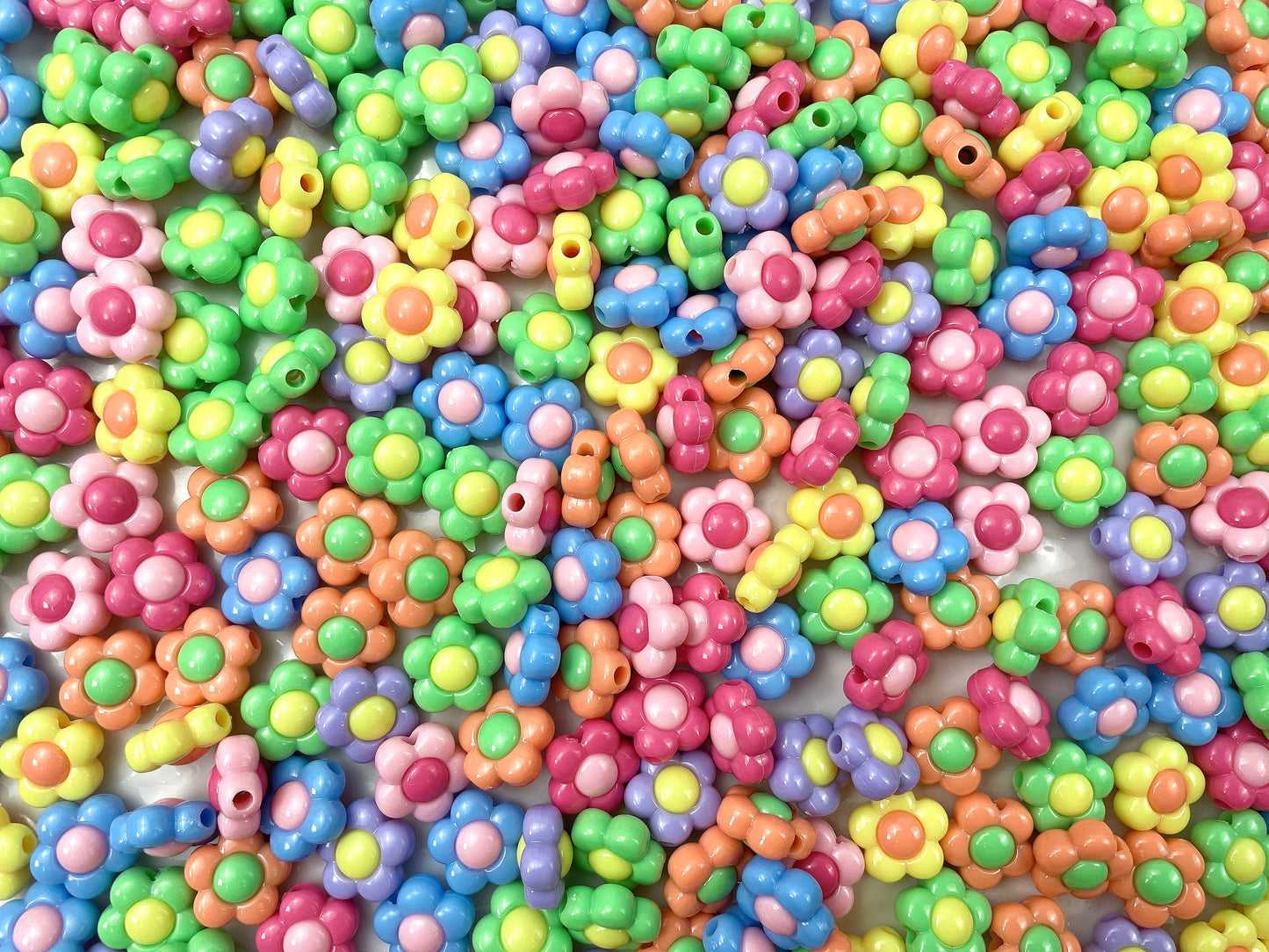 A.00001 851 新作ビーズ：お花🌸🌼💐