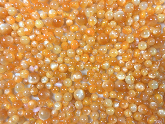 A.00001 815 新作樹脂ビーズ：オレンジ🍊　再販