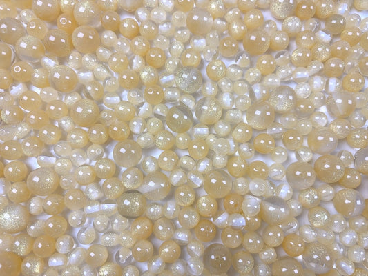 A.00001 803 新作樹脂ビーズ：桂花の雨　10-12-16mm