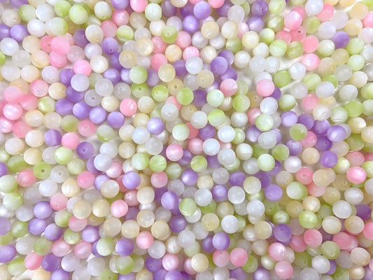 A.00001 740 新作樹脂ビーズ：花仙子 10mm