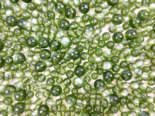 A.00001 734 新作樹脂ビーズ：緑