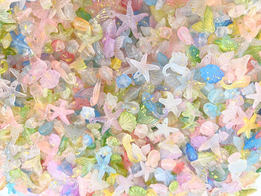 A.00001 655 新作ビーズ：海の生き物たち　マット
